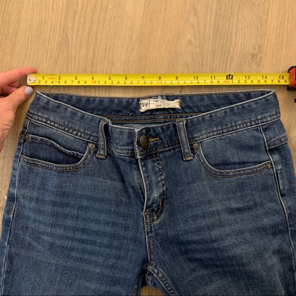 FP ankle jeans w/ holes in knees - Picture 9 of 9